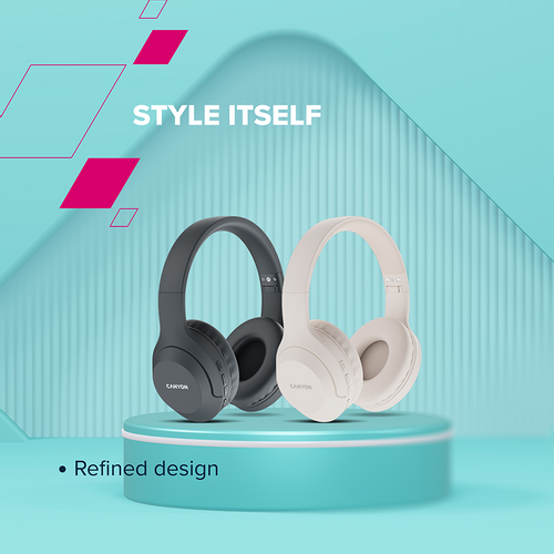 CANYON BTHS-3, Bluetooth headset, Beige slika 6