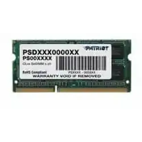Memorija SODIMM DDR3 4GB 1333MHZ Patriot Signature PSD34G13332S slika 1