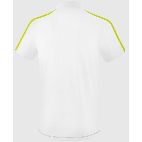 Majica Erima Squad Polo White/Slate Grey/Bio Lime slika 2