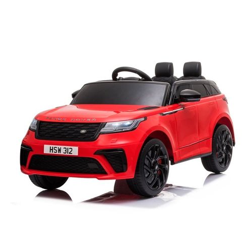 Licencirani auto na akumulator Range Rover - crveni/lakirani slika 3