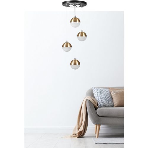 Lucas 8707-4 Gold Chandelier slika 1