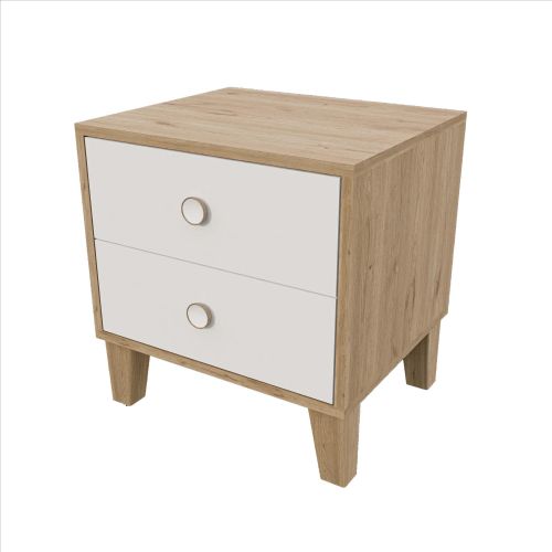 Lisa 3690 Oak
White Nightstand slika 6