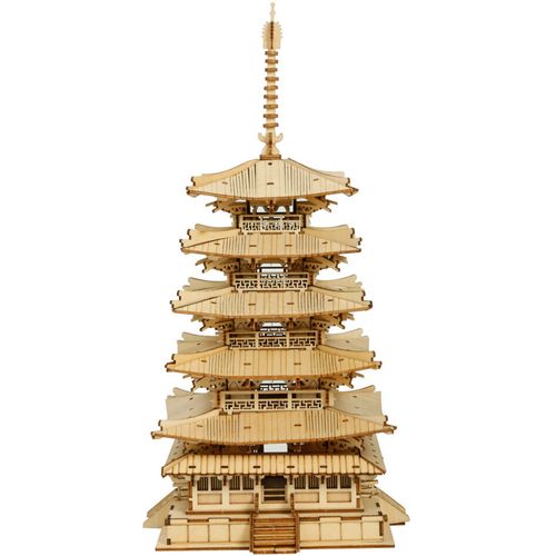 Robotime Five-storied Pagoda maketa slika 2