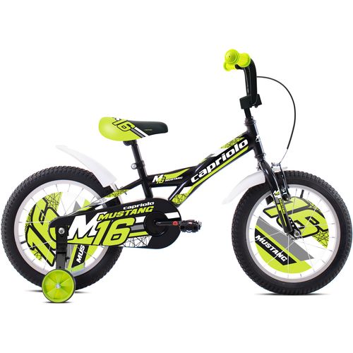 Capriolo bicikl BMX 16"HT MUSTANG black-lime slika 1