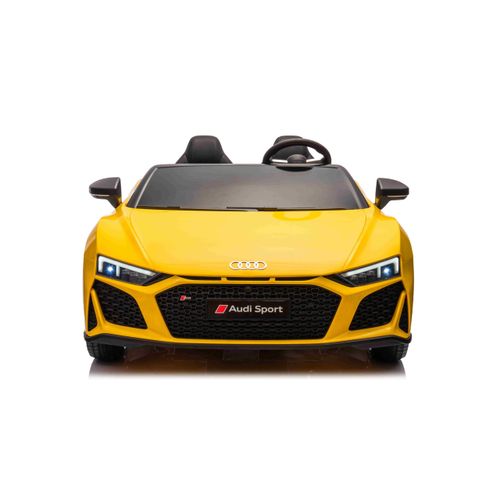 Licencirani auto na akumulator Audi R8 Spyder LIFT - dvosjed - žuti slika 11