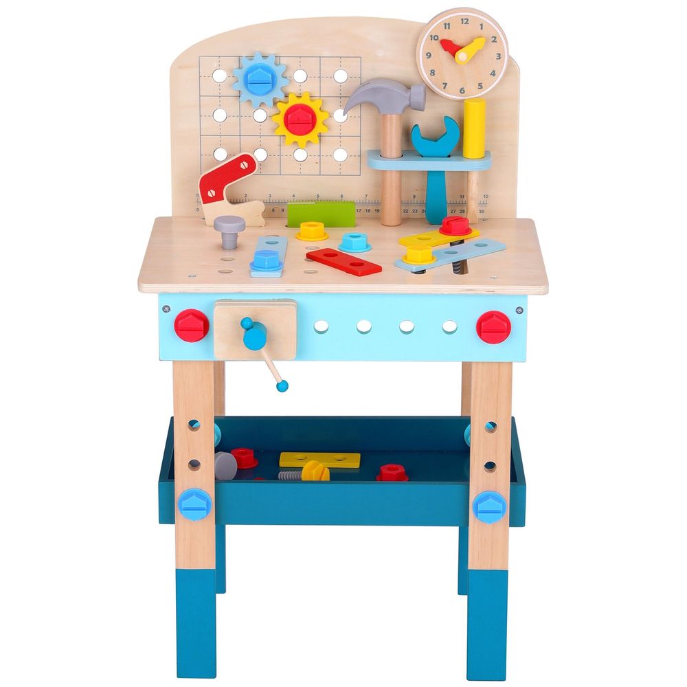 Tooky igračka drveni stol za DIY radionicu slika 3