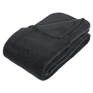 Atmosphera deka 230x180x1cm poliester tamno siva