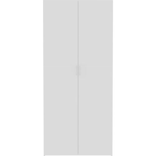 Ormarić za pohranu od iverice 80 x 35,5 x 180 cm bijeli slika 40