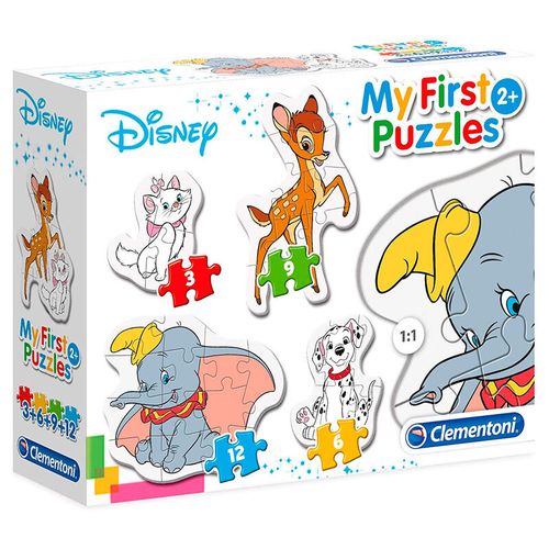 Disney Animal Friends My First Puzzle 3-6-9-12pcs slika 2