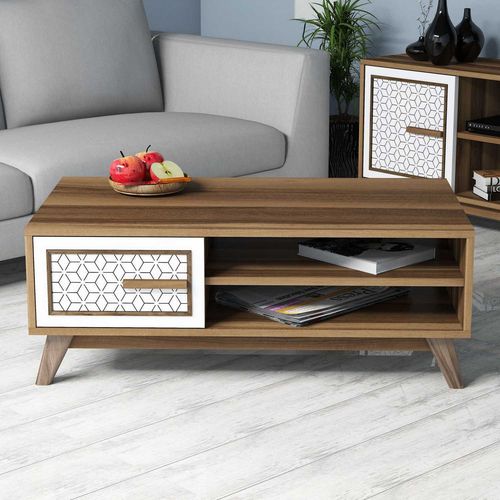 Ayla - Walnut, White Walnut
White Coffee Table slika 1