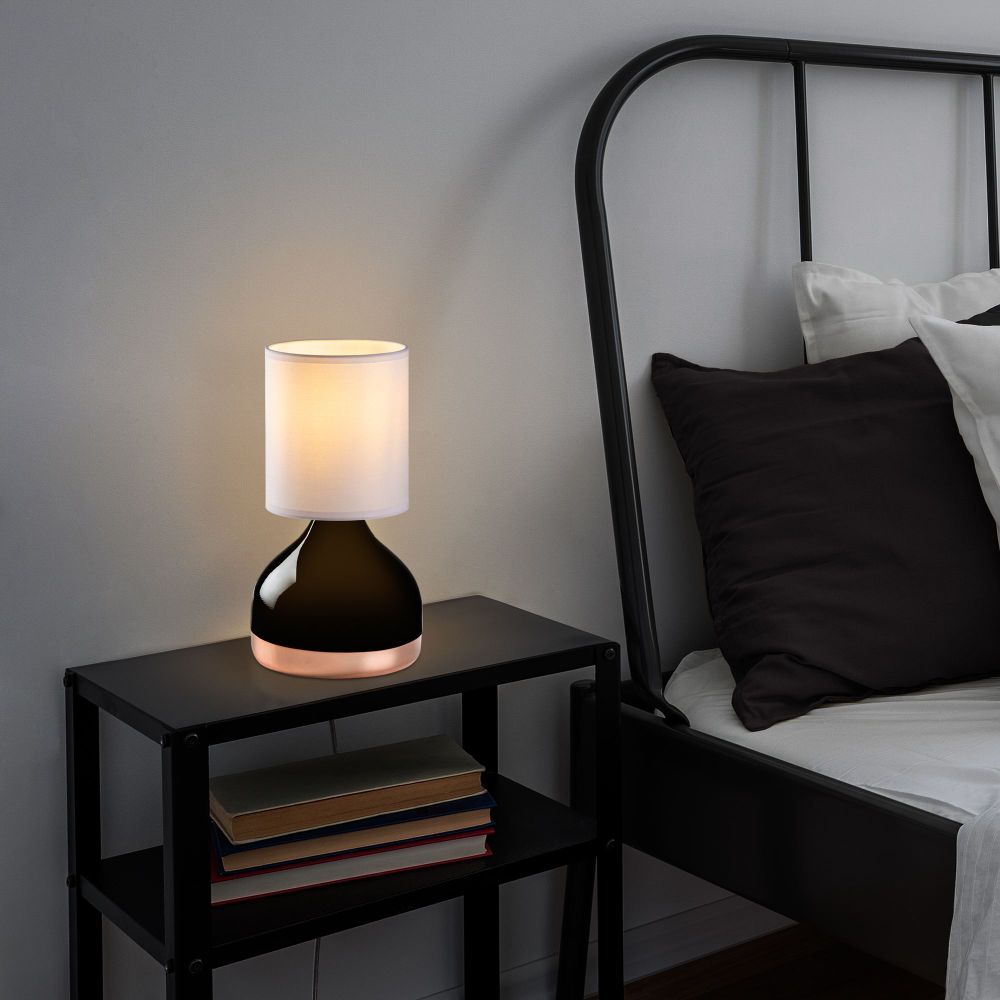 Yıldo - 8013 Crna i Bijela Stolna Lampa slika 3