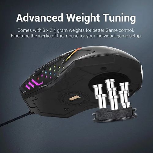 Redragon Centrophorus 2 M601-2 RGB Gaming Miš slika 3