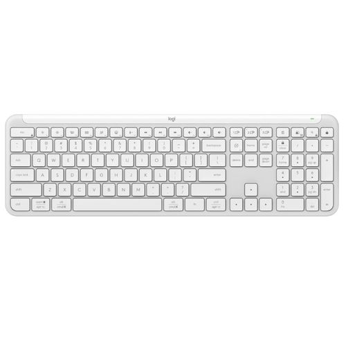 Logitech K950 Wireless White US tastatura bela slika 1