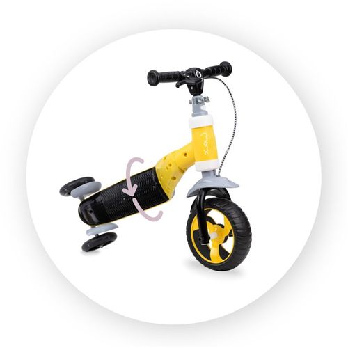 Momi Romobil guralica Elios, Yellow slika 12