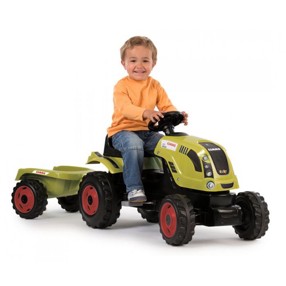 Smoby Traktor na pedale sa prikolicom Claas Farmer slika 5
