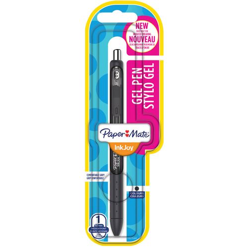 Gel pen 0,5 PAPER MATE InkJoy Gel crni 1960774 blister slika 1