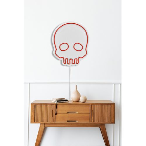 Wallity Ukrasna plastična LED rasvjeta, Skull - Red slika 14