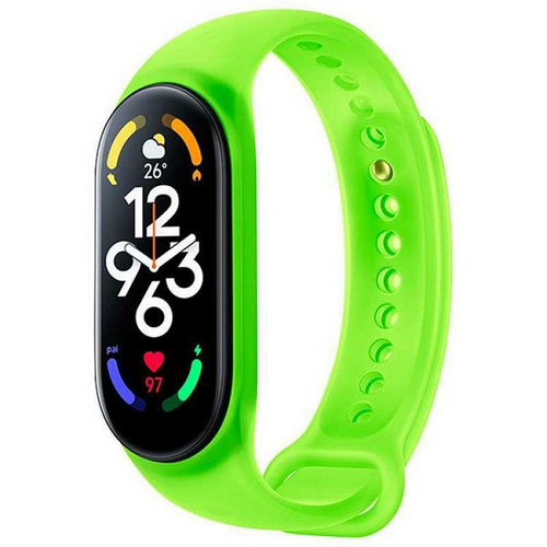 Xiaomi Smart Band 7 Strap Neon Green slika 1