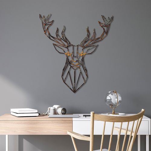 Wallity Metalna zidna dekoracija, Deer - 1 slika 1