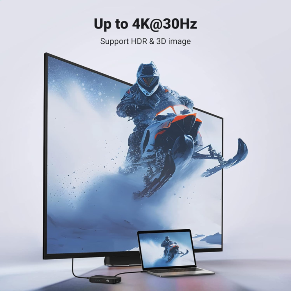 Ugreen HDMI stikalo 3x1 4K@30Hz slika 6