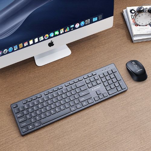 KBS-WCH-04  Gembird tastatura US + bezicni mis USB, US layout slika 1