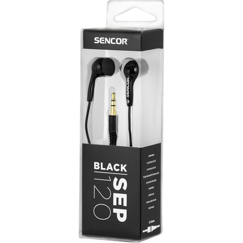 Sencor slušalice SEP 120 BLACK slika 11