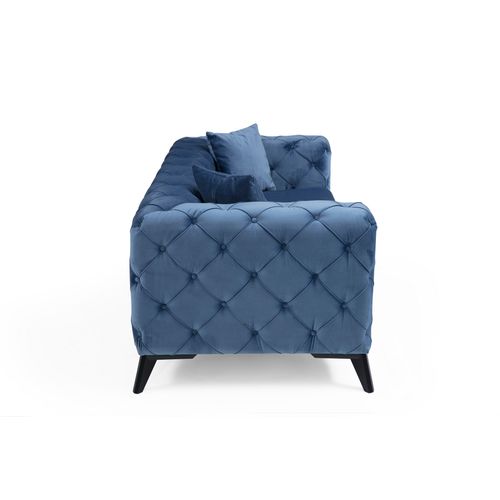 Atelier Del Sofa Dvosjed, Plava, Como 2 Seater - Blue slika 6