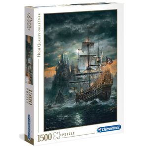 Clementoni Puzzle The Pirates Ship 1500kom