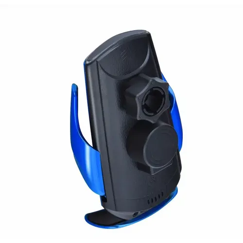 FORCELL auto držač s bežičnom punjenjenjem sa automatskim senzorom + magnetski adapteri HS1 15W plavi slika 4