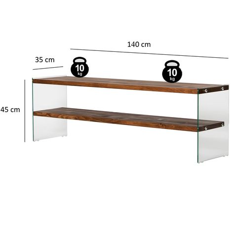 Aqua - Natural Natural TV Stand slika 7