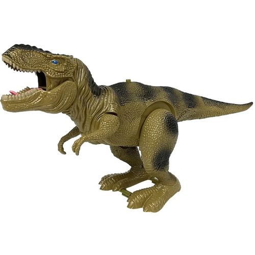 Dinosaur Tyrannosaurus Rex zeleni na baterije slika 2