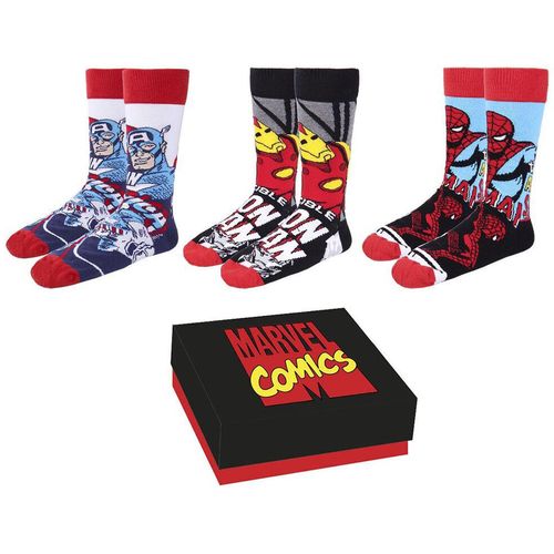 Marvel pack 3 socks slika 1