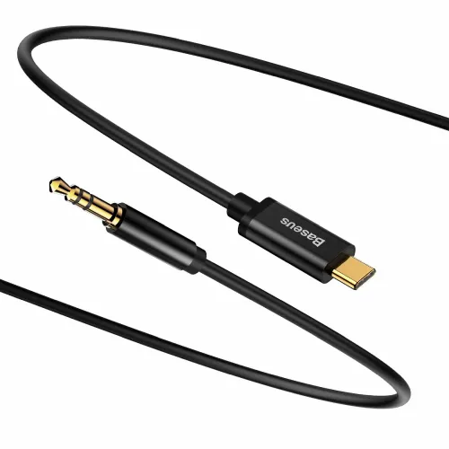 BASEUS Yiven Type-C muški na 3,5 muški audio kabel M01 crni CAM01-01 slika 4