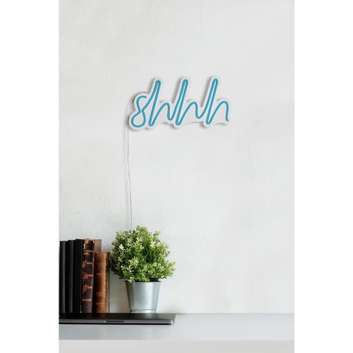 Shhh - Blue Blue Decorative Plastic Led Lighting slika 5