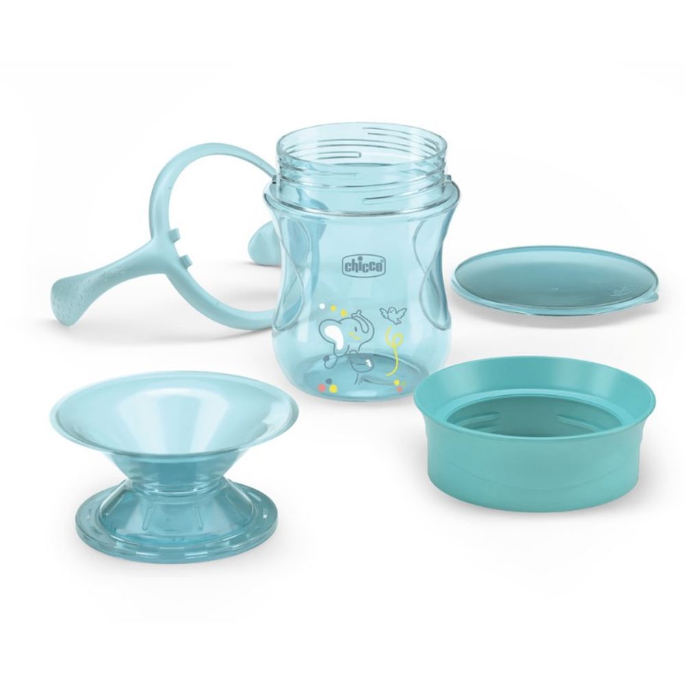 Chicco Čaša za bebe 360° Perfect 200ml, Azzuro slika 4
