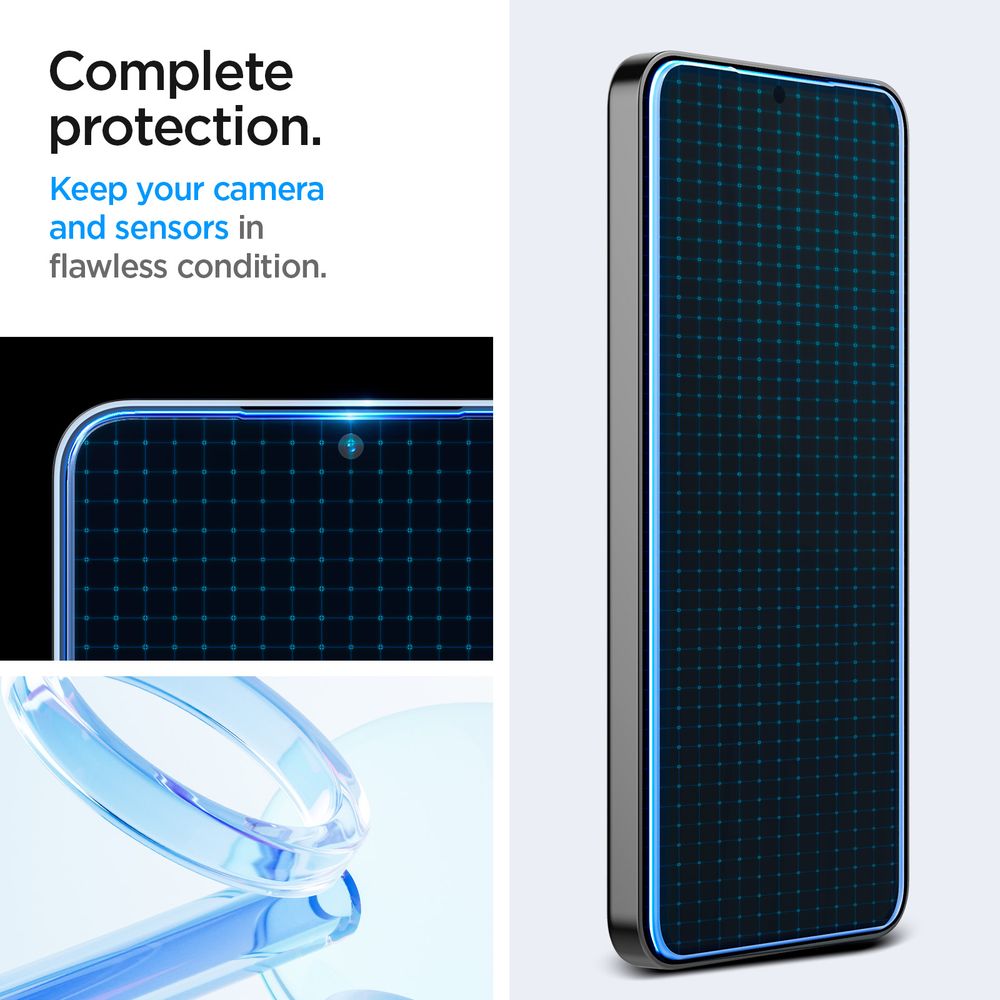 Spigen Glass tR EZ Fit HD Transparency 2 Pack - Samsung Galaxy S24 slika 12