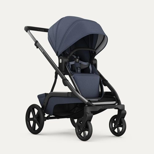 REDSBABY NUVO Single dječja kolica 2u1 Gun Metal, Blue Slate slika 3