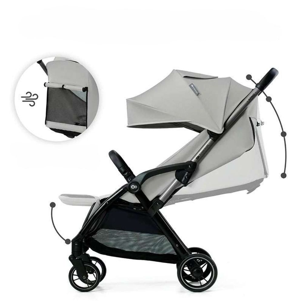 Kinderkraft Kolica Apino, Dove Grey slika 2