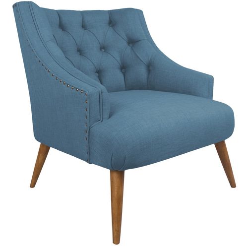 Lamont - Night Blue Night Blue Wing Chair slika 1