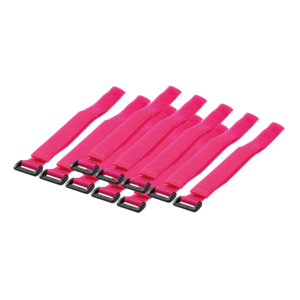Logilink čičak trakice za vezivanje kablova 500x20mm, 10kom, pink