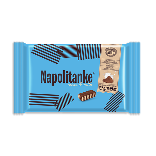 Kraš Napolitanke cocoa & milk 420 g slika 1