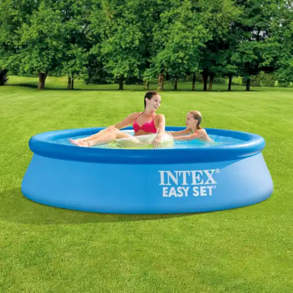 Intex bazen na naduvavanje 244x61 cm Easy Set sa pumpom 28108NP slika 2