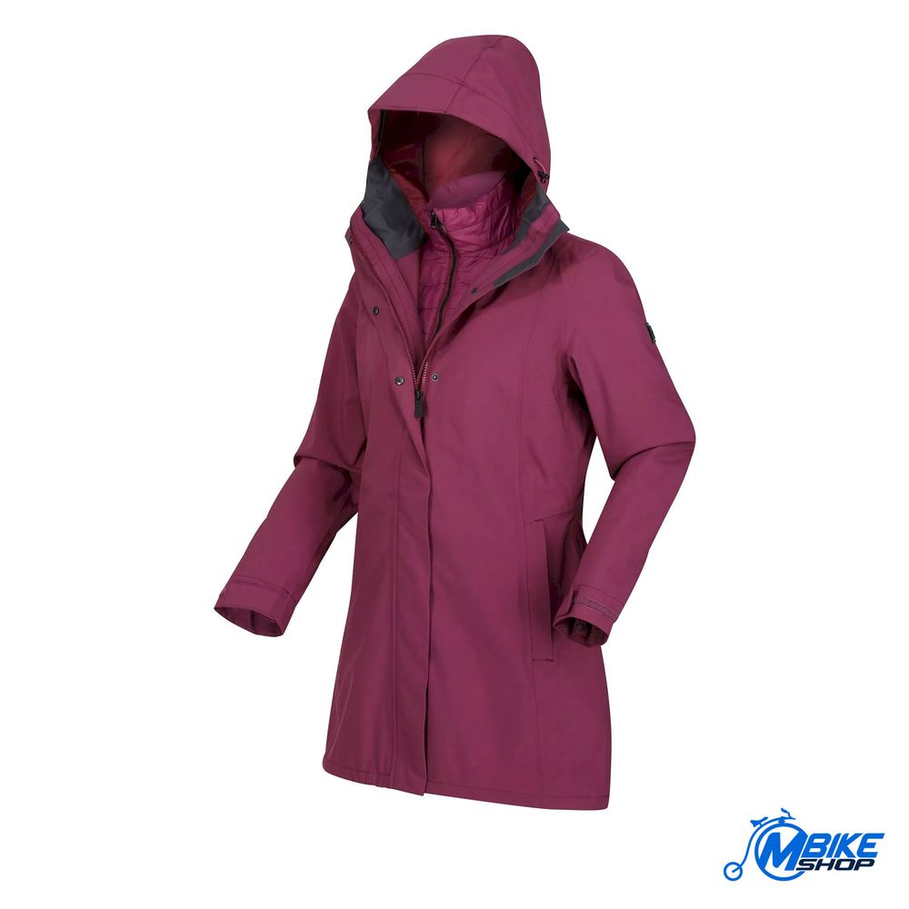 Regatta Ženska jakna Denbury III Waterproof Amaranth Haze 2U1 M slika 1