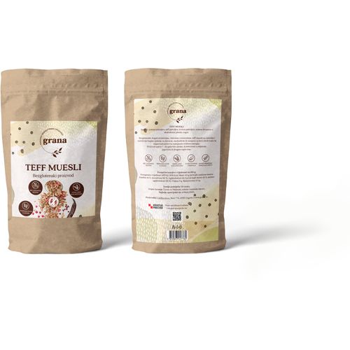 Grana Teff muesli bez glutena 500g slika 1