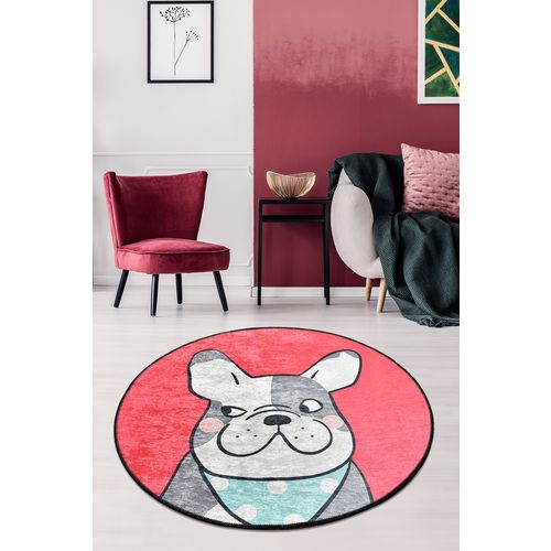 Conceptum Hypnose Tepih (100 cm), Happy Dogs - Pink slika 1