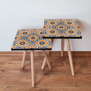 Nesting stolovi 2Shp29 - (2 komada) - boje: višebojni