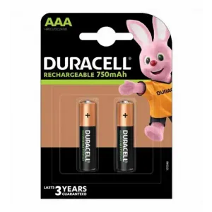 Punjiva baterija Duracell AAA 750mAh (pak 2 kom)