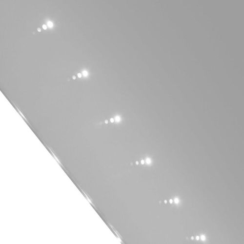Zidno Ogledalo za kupaonicu s LED svjetlom 60 x 80 cm (D x Š) slika 2