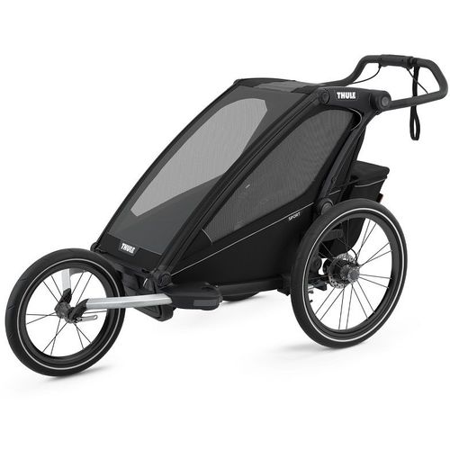 Thule Chariot Sport crna sportska dječja kolica i prikolica za bicikl za jedno dijete (4u1) slika 14
