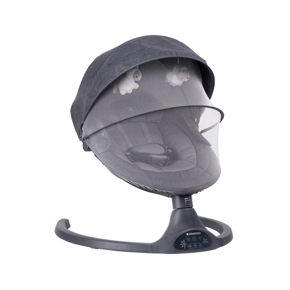 Kikka Boo Električna ljuljačka Codie, Dark Grey slika 1
